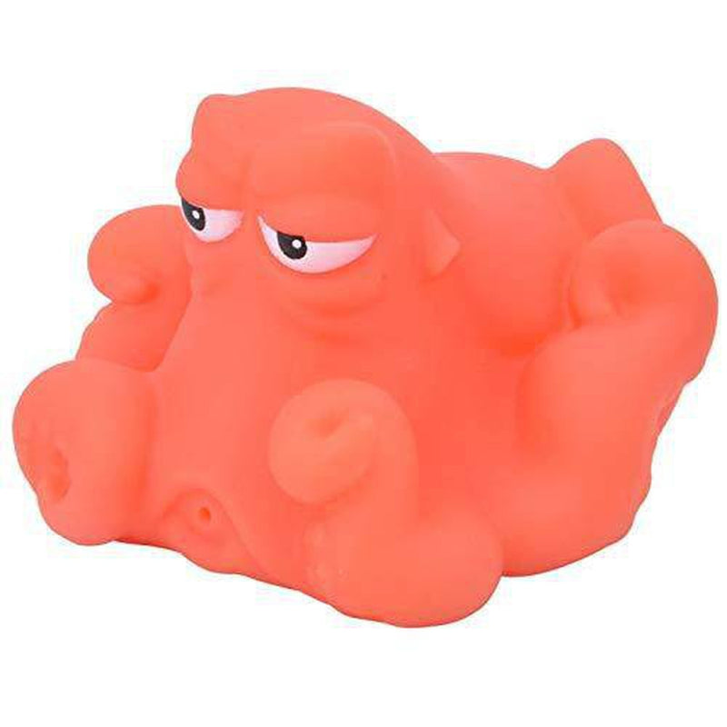 SALUTUYA Great Diving Accessory Buoyancy Doll Used as a Water Toy for Children Can Spray Water(Octopus (Orange))