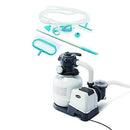 Sand Filter Pump with Timer Bundled w/ Deluxe Pool Kit (Color May Vary) (2 Pack)