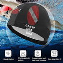 Scuba Dive Flag-It's in My DNA Summer Swimming Pool Swimming Hat for Kids Child