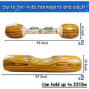 SDLAJOLLA Float Row Toys, 4PCS Double Percussion Stick Swimming Ring Battle Log Rafts Inflatable Pool Toys Outdoor Games Pool Float Water Toys for Summer Pool Party Water Sport