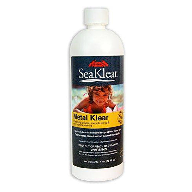 SeaKlear Metal Klear Stain Treatment Solution, 1-Quart