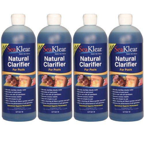 SeaKlear Natural Clarifier - 4-1 Quart Bottles