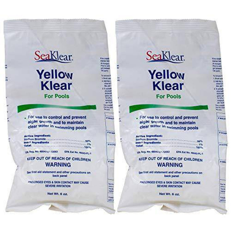 SeaKlear Yellow Klear for Pools (6 Ounces) (2 Pack)