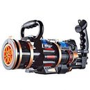 Sell a lot New Summer Bubble Machine Wedding Supplies Electric Sound Light Automatic Bubble Blower Maker Gun Kids Outdoor to(Large Black,China)