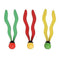 SHISAN 3 Pcs/Set Diving Seaweed Toy, Parent-Child Seaweed Toy, Increase Interest Diving Grass Toys, Portable Underwater Toy