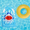 shuanghua Kids Inflatable Shark Pool Float Floatie Fun Pool Floats Floaties Summer Swimming Pool Raft Lounge Beach Floaty Party Toys