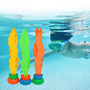 SHUNYUS Underwater Swimming Diving Pool Toy 3 pcs, Diving Grass Toy Animals, Pool Party Games, Under Water Games Training Gift for Boys Girls Kids