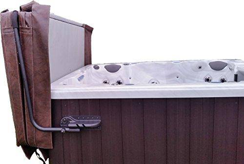 Smart Spa Supply Cover Lift One Side Mounted Hot Tub Lift- Black