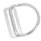 Soapow Diving Stainless Steel Weight Belt Keeper with D- Ring Weight Belt Keeper