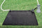 Solar Mat Water Heater - Black Bundled w/Wall-Mounted Automatic Skimmer
