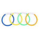 SOLOM 4Pcs/Set Summer Diving Ring Kids Swimming Toy Diving Toy Underwater Diving Ring