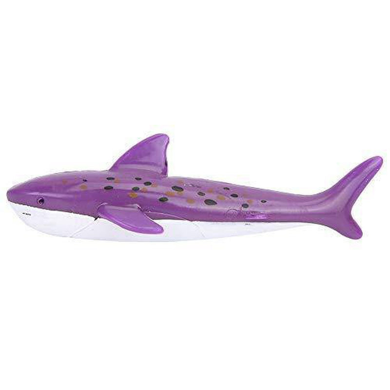 SOONHUA Children Diving Toy Sea Creatures Animal Simulation PVC Shark Model Toys, for with Swimming Pool Interactive Throwing Shark Torpedo Water Toy