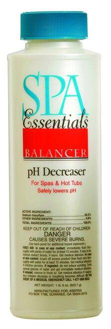Spa Essentials pH Decreaser 22 oz