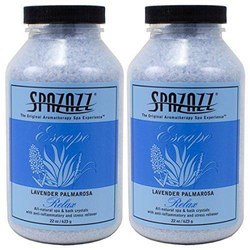 Spazazz Lavender Palmarosa Crystals (22 oz) (2 Pack)