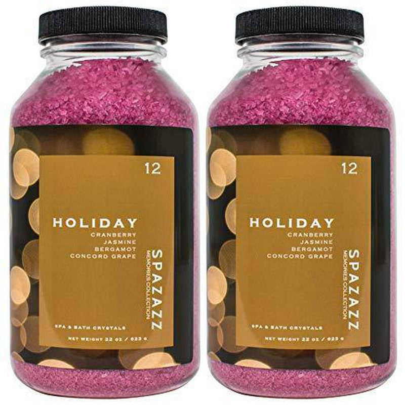 Spazazz Memories: Holiday - Cranberry and Bergamot (22 oz) (2 Pack)