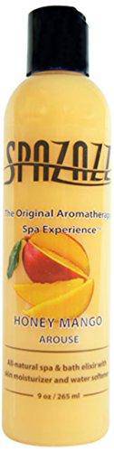 Spazazz SPZ-117 Original Elixir Bottle Spa and Bath Aromatherapy, 9-Ounce, Honey Mango Arouse