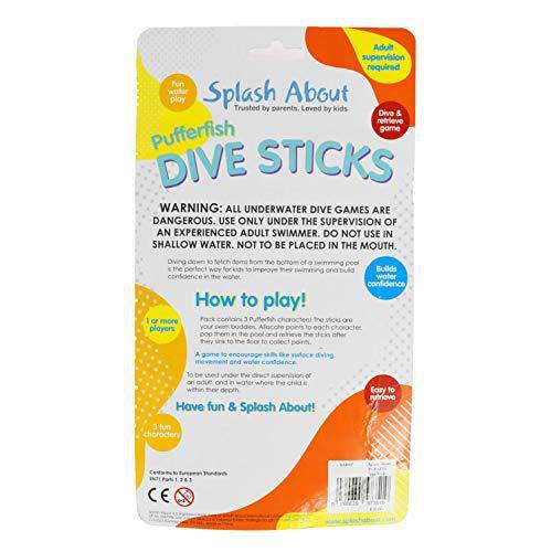 Splash About Kids Puffer Fish Dive Sticks