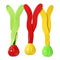 Sterose Colorful Seaweed Dive Toys Seaweed Diving Toy Interactive Play Water Kits Underwater Toys Sand Toy Sports Training Toys 1Pack with 3Pcs Seaweed Diving Toy Sport Training Toy Bath Toy Seaweed