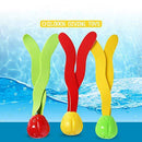 Sterose Colorful Seaweed Dive Toys Seaweed Diving Toy Interactive Play Water Kits Underwater Toys Sand Toy Sports Training Toys 1Pack with 3Pcs Seaweed Diving Toy Sport Training Toy Bath Toy Seaweed