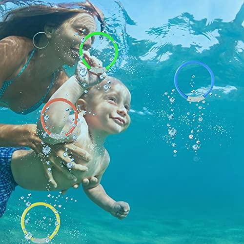Summer Diving Toys Variety Water Diving Toys Pool Set, Pool Toy for Toddlers Boys Girls Water Bath Toys,Perfect for Indoor and Outdoor (B)