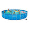 Summer Waves 24' x 52" Metal Frame Above Ground Swimming Pool
