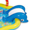 Summer Waves 6.4ft x 34in Inflatable Under The Sea Kiddie Swimming Pool w/Slide