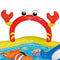 Summer Waves 6.4ft x 34in Inflatable Under The Sea Kiddie Swimming Pool w/Slide