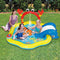 Summer Waves 6.4ft x 34in Inflatable Under The Sea Kiddie Swimming Pool w/Slide