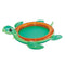 Summer Waves 73.5x78x22 Inch Inflatable Turtle Baby Pool with Water Sprayer