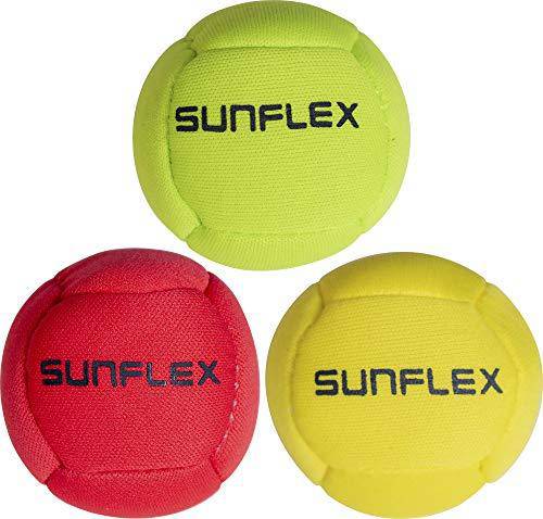 Sunflex Supertubes - Floating Water Toy - Underwater Swimming Pool Game - Throwing and catching Game - Diving Obstacle Course for Kids - Includes 3 Tubes and 3 Neoprene Balls