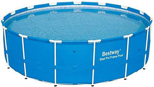 Sunton Prism Frame Above Ground Swimming Pool Set with Filter (12 Foot x 48 Inch)