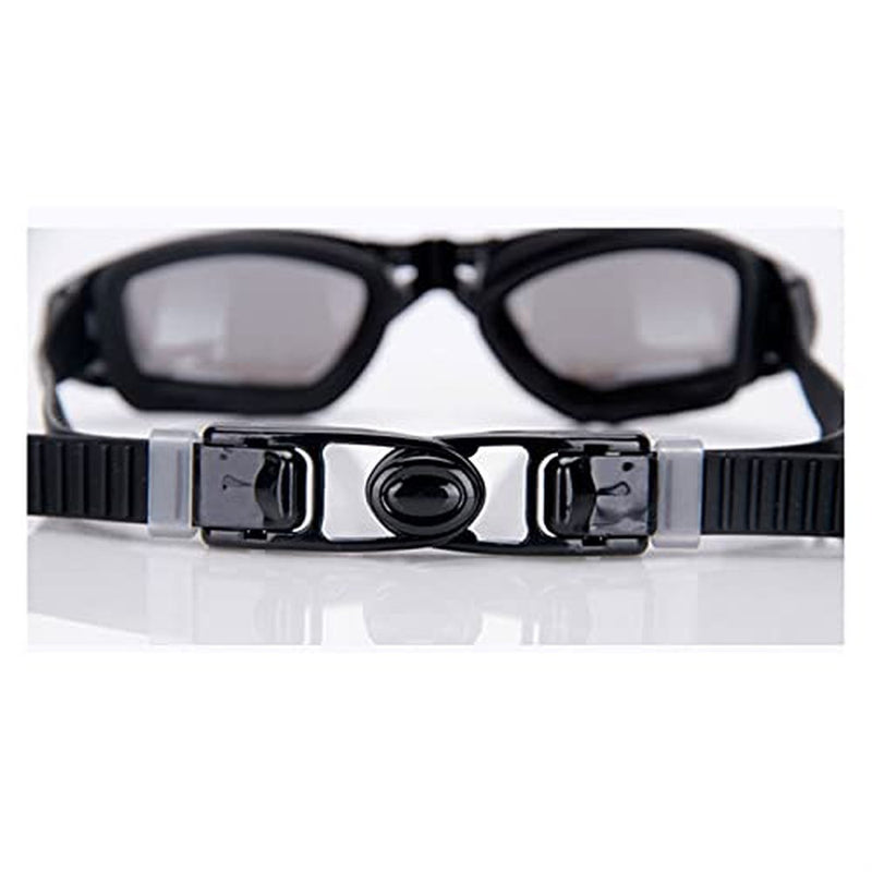 SUOTENG Polarized Swimming Goggles, Adult Myopia Swimming Goggles Earplug Professional Pool Glasses Anti Fog Men Women Optical Waterproof Eyewear