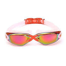 SUOTENG Polarized Swimming Goggles, Swimming Glasses Professional Durable Silicone Swimming Goggles Anti-Fog Waterproof Adult Arena Swimming Glasses (Color : Pink)