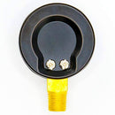 Super Pro 80960BU Pool Spa Filter Water Pressure Gauge, 0-60 PSI, Bottom Mount, 1/4-Inch Pipe Thread