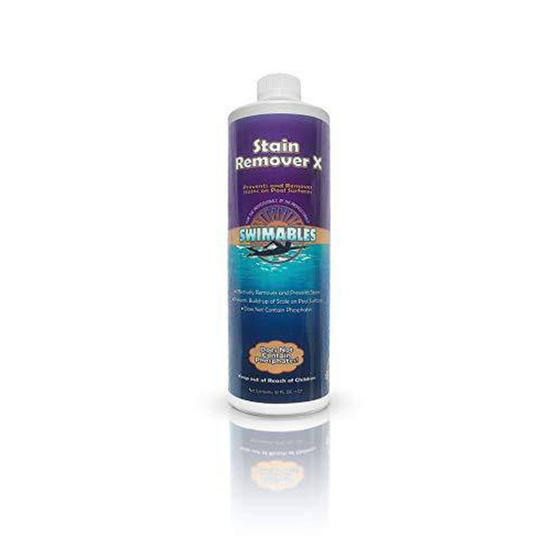 Swimables Stain Remover X - Great for Preventing and Taking Off Stains from Swimming Pools - Great for Startups - SW39X