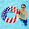 Swimline 36" Inflatable American Flag Swimming Pool and Lake Tube Float (2 Pack)