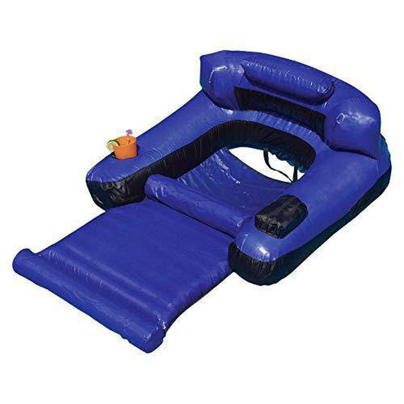 Swimline 9047 Swimming Pool Fabric Inflatable Ultimate Floating Lounger Chair