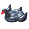 Swimline 90628 Giant Black Swan Inflatable Ride-On Pool Float