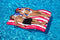 Swimline American Flag Infatable Pool Connector Mattress Set