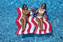 Swimline American Flag Infatable Pool Connector Mattress Set