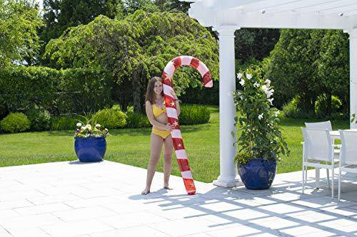 Swimline Candy Cane Inflatable Pool Doodle, Multi, one Size