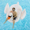 Swimline Giant Inflatable Ride-On 75-Inch Swan Float For Swimming Pools, 90621, New,