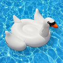 Swimline Giant Inflatable Ride-On 75-Inch Swan Float For Swimming Pools, 90621, New,