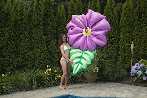 Swimline Inflatable Hibiscus Flower Pool Float Purple, 70"