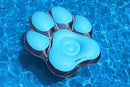 Swimline Inflatable Pawprint Island Pool Float, Blue