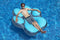 Swimline Inflatable Pawprint Island Pool Float, Blue