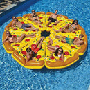 Swimline Inflatable Pizza Slice Swimming Pool Float, 2-Pack