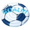 Swimline Inflatable Soccer Ball Ride-On Pool Float Blue/White, 60"