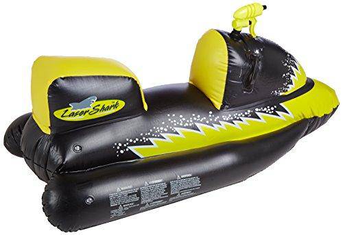 Swimline Lasershark Wet-Ski Squirter Black/Yellow, 51"/26"/25"