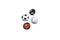 Swimline Neoprene Mini Sports Balls, Multicolored